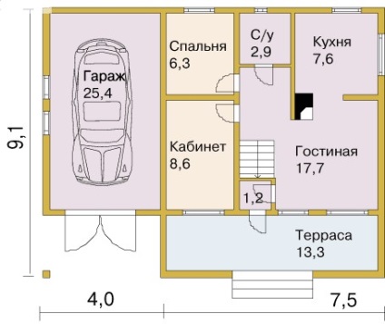 Case de lemn dintr-un proiect (53 de imagini) și caracteristicile acestora