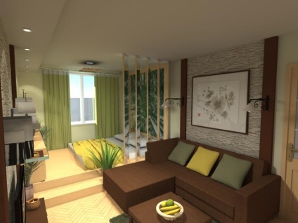 Designul camerei de cameră de interior, camerele în apartament și în casă, caracteristici reale, individuale