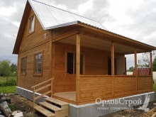 Case de lemn - proiecte și prețuri, construcții de case din fasii profilate la cheie și sub