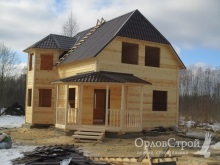 Case de lemn - proiecte și prețuri, construcții de case din fasii profilate la cheie și sub