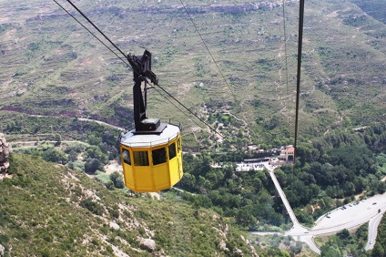 Obiective turistice în spania munte montserrat și mănăstirea montserrat în Spania