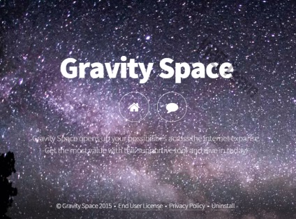 Gravity spațiu, cum să eliminați manualul ⋆ Ghidați virusul pentru a elimina