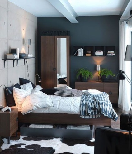 Idei pentru interior pentru soluții practice pentru un mic dormitor