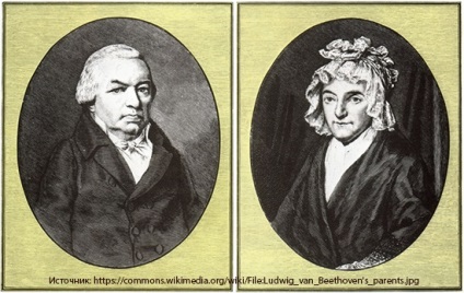 Johann van Beethoven este tatăl lui Beethoven