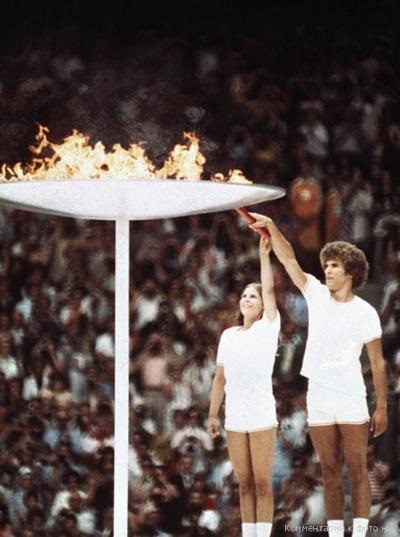 Istoria flacării olimpice