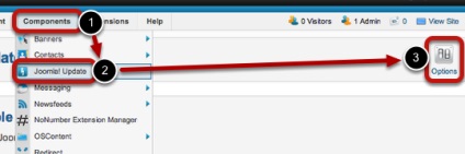 Cum se actualizează joomla 2