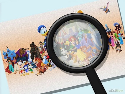 Cum de a desena caractere de la desene animate Disney on-line