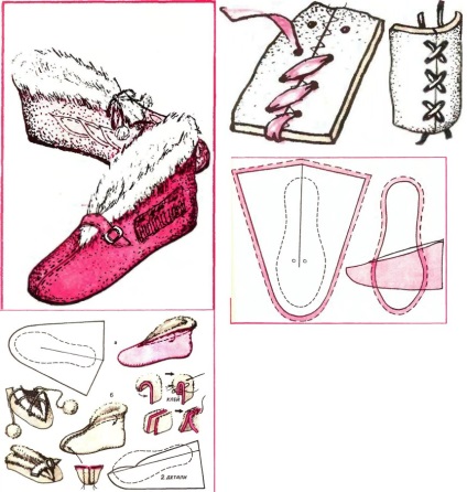 Cum să coaseți papucii acasă cu mâinile voastre din blană