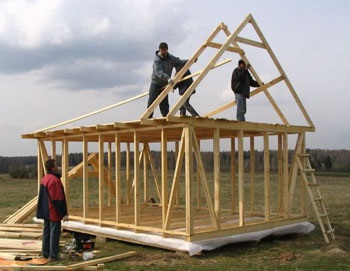 Cum de a construi o cabana schelet cu propriile mâini, ooo - cadru plus construirea de case de cadre