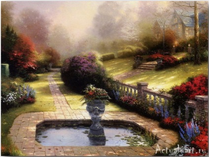 Poze ale lui Thomas kinkade (thomas kinkade)