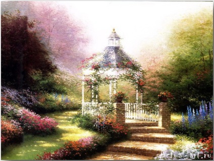 Poze ale lui Thomas kinkade (thomas kinkade)