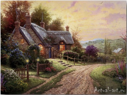 Poze ale lui Thomas kinkade (thomas kinkade)