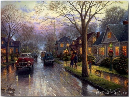 Poze ale lui Thomas kinkade (thomas kinkade)