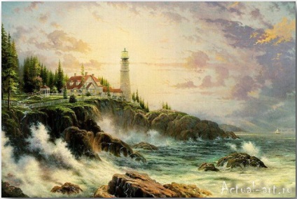 Poze ale lui Thomas kinkade (thomas kinkade)