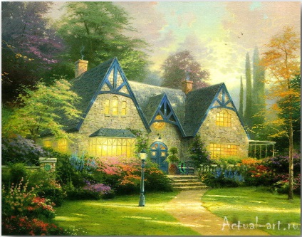 Poze ale lui Thomas kinkade (thomas kinkade)