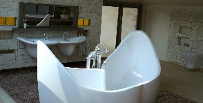Gyönyörű fürdőszobai dekorációs lehetőségek