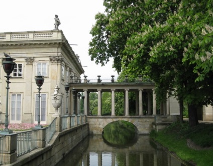 Lazienki - Varsó, lasenki park Varsóban