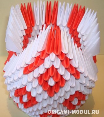 Swan moduláris origami