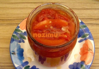 Lazy Lecho - főző recept egy télen készült fotón