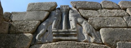 Lion's Gate în Mycenae Descriere, istorie