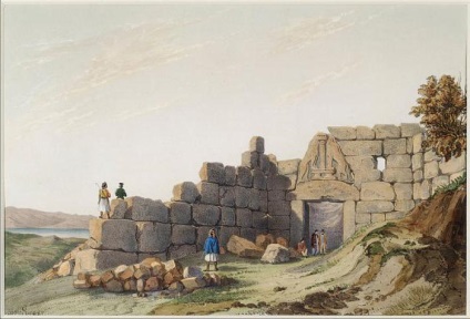 Lion's Gate in Mycenae Leírás, történelem
