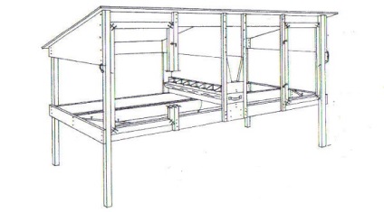 Cuști metalice pentru desene de iepuri cu dimensiuni, fotografie