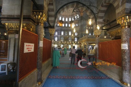 Moscheea nouă (yeni cami) din Istanbul, fotografie cum se obține