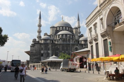 Moscheea nouă (yeni cami) din Istanbul, fotografie cum se obține