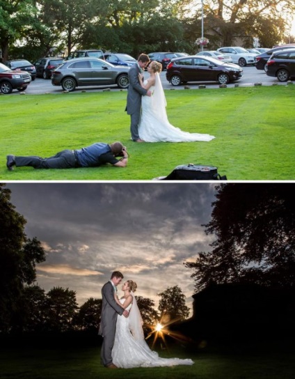 Ei sunt nebuni 10 fotografi de nunta, gata pentru orice pentru cadru perfect