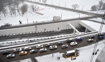 Deschideți traficul pe primul loc în tunelul din Winchester din Moscova