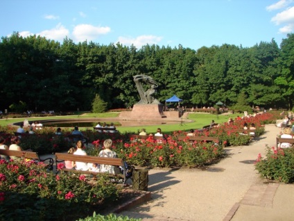Parcul Lazienki și Palatul pe apă