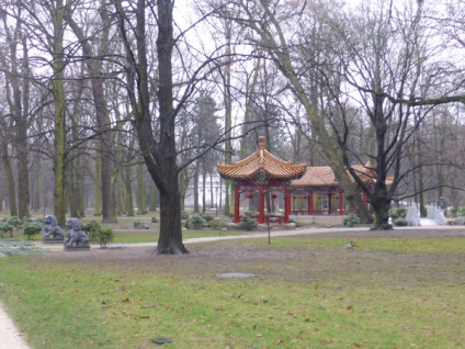 Lazienki Park, Varsó, Lengyelország leírás, fotó, hol található a térkép, hogyan lehet