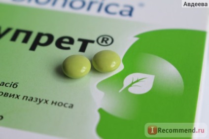 Agent antiviral bionorica sinupret în comprimate - 