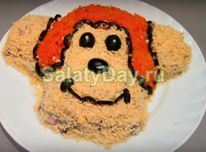 Salata de maimuta - reteta mordashka gustoasa cu fotografii si video