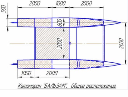 Construcția unui catamaran de navigație cu 6 metri