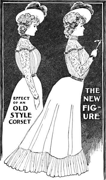 Moda antică - corsete (29 fotografii) - trinitate