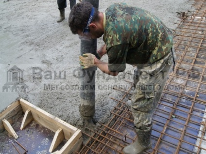 Construirea unui podea de subsol, fundație