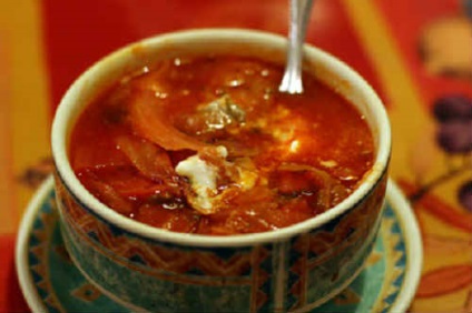 Supa de șprot în sos de roșii - rețete delicioase