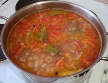 Supa de șprot în sos de roșii - rețete delicioase