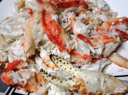 Supa de crab - rețetă pas cu pas cu fotografie