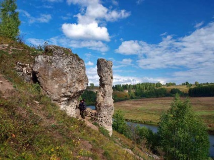 Sacred mountain chumbullat (chebolat) pe râu, portal turistic Mari