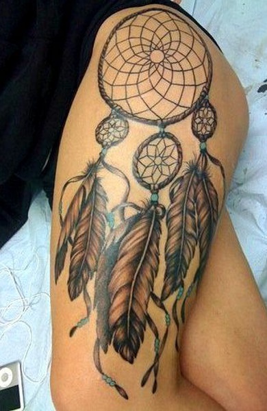 Tattoo álomfogó - érték, tetoválás és fotók vázlatai
