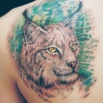 Lynx tatuaj, atrag atenția asupra ta, fotografii și schițe