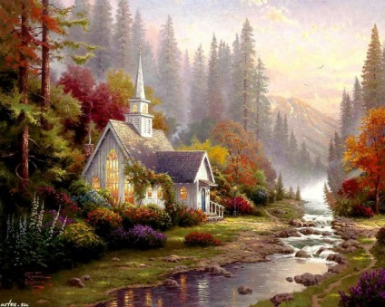 Thomas kinkade, fényművész