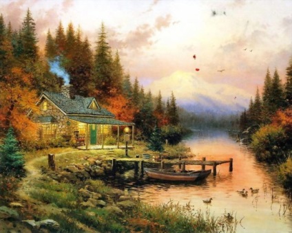 Thomas kinkade, fényművész