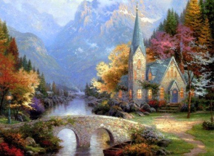 Thomas kinkade - artist de lumină - târg de meșteșugari - manual, manual