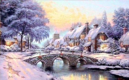 Thomas kinkade - artist de lumină - târg de meșteșugari - manual, manual