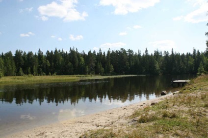 Pensiunea din Karelia este o fermă din Karelia