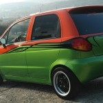 Tuning daewoo matiz, mint a matiz, hogy egy sportkocsi, limuzin és SUV, topzhir