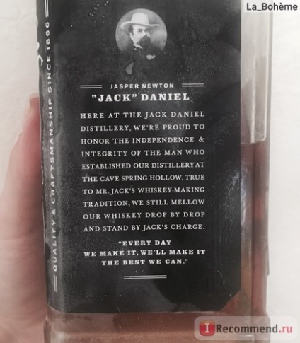 Whisky jack daniel s régi nem